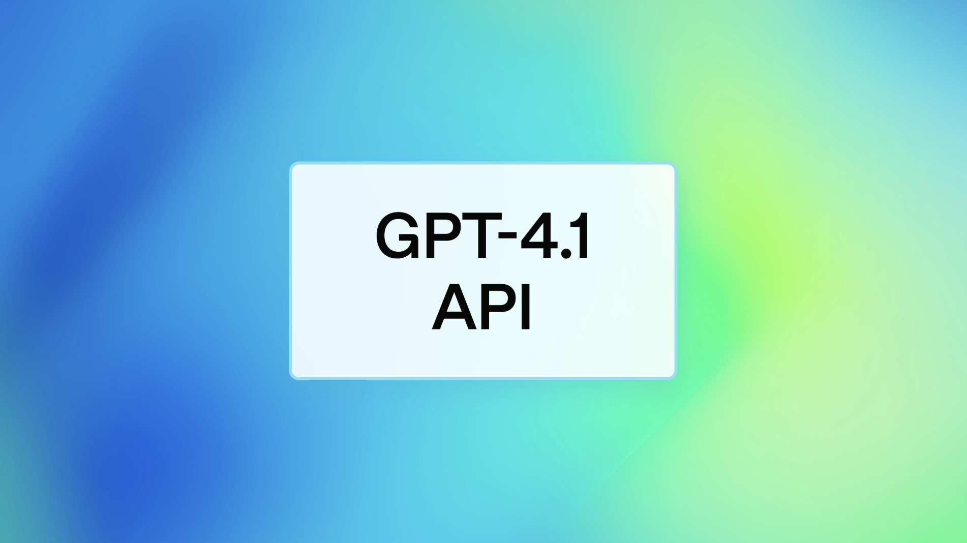 Novas versões do GPT4.1